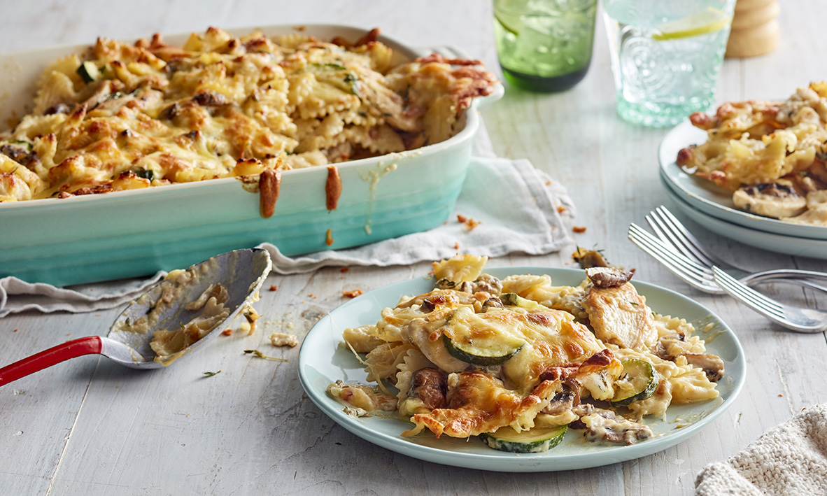Chicken Mushroom And Zucchini Recipe
