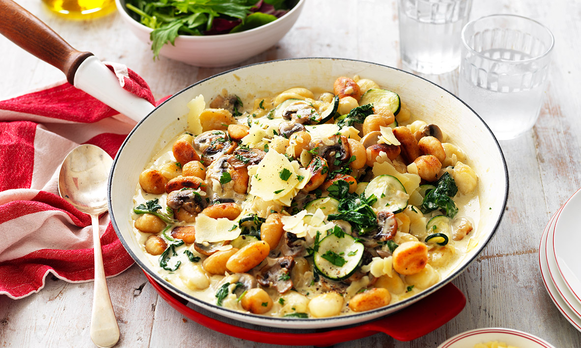 Creamy Mushroom Gnocchi