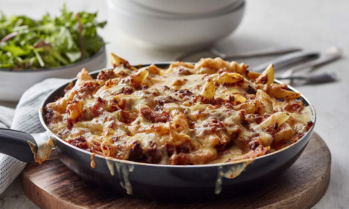 Speedy Skillet Pasta Bake