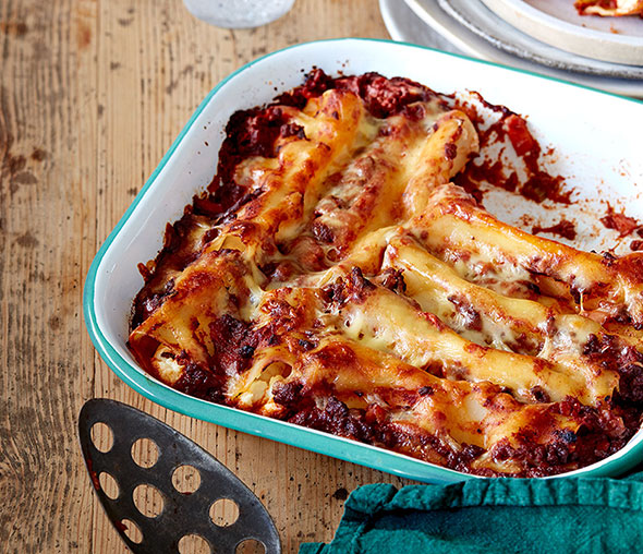 Leftover Spaghetti Bolognese Bake