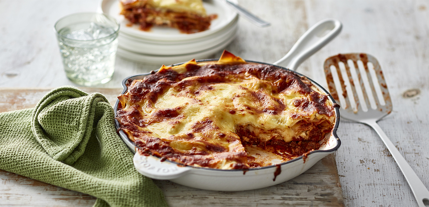 Cheat's Fry Pan Lasagne